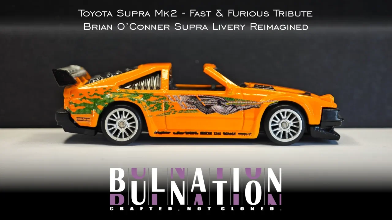 Toyota Supra MK2 - Fast & Furious Tribute - Brian O'Conner Supra Livery Reimagined