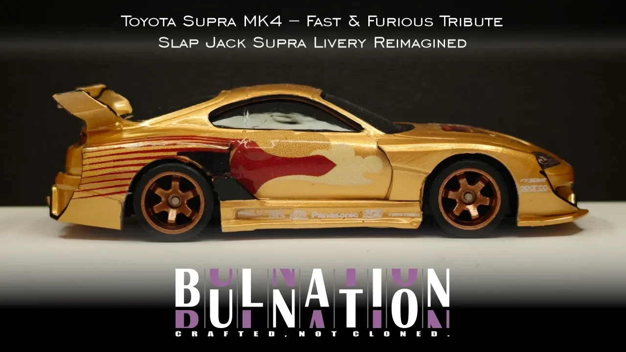 Toyota Supra MK4 – Fast & Furious Tribute - Slap Jack Supra Livery Reimagined