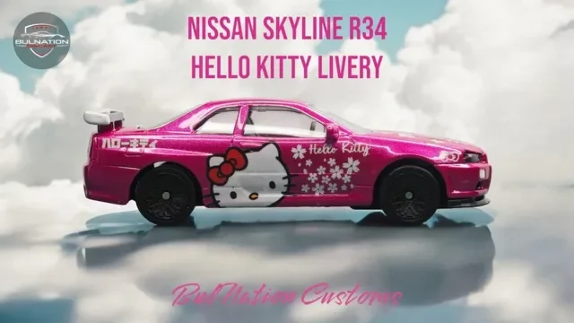 Nissan Skyline GT-R R34 - Hello Kitty