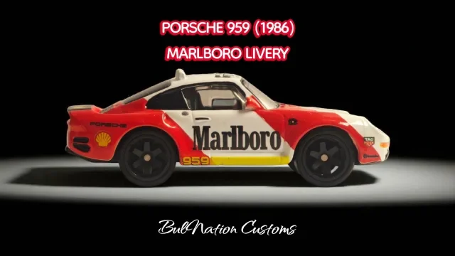 Porsche 959 - Marlboro Livery