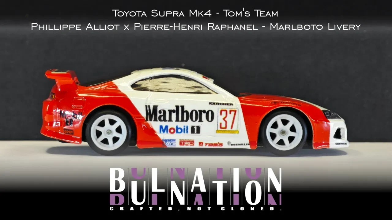 Toyota Supra MK4 - Tom's Team - Phillippe Alliot x Pierre-Henri Raphael - Marlboro Livery