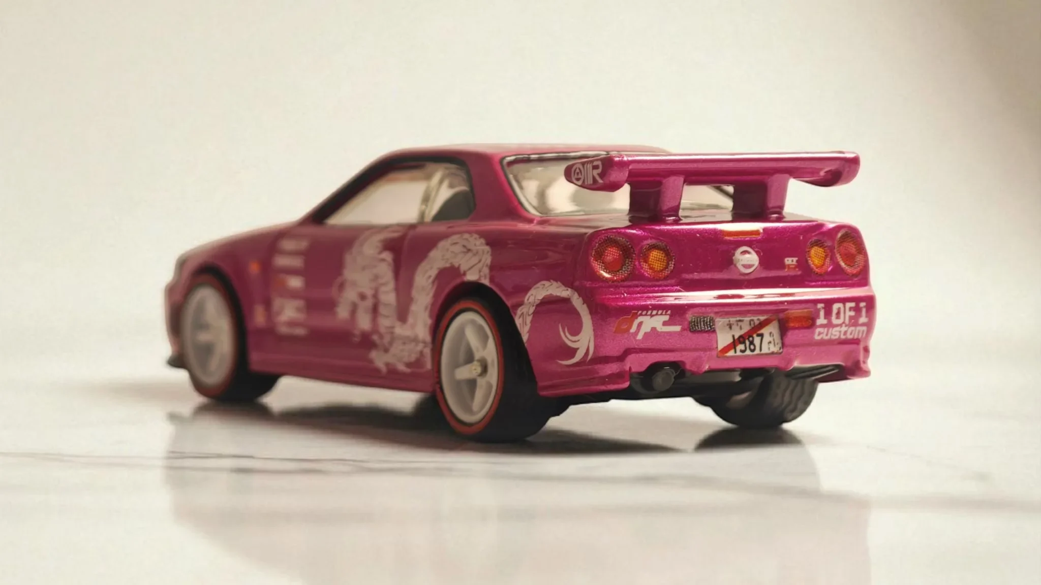 Nissan Skyline GT-R R34 - White Dragon — 5