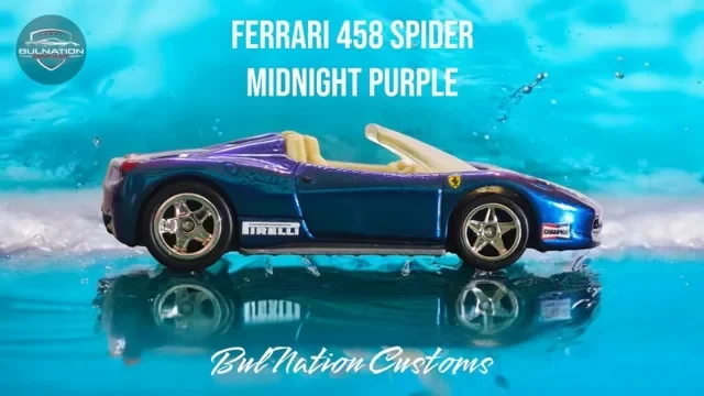 Ferrari 458 Spider - Midnight Purple