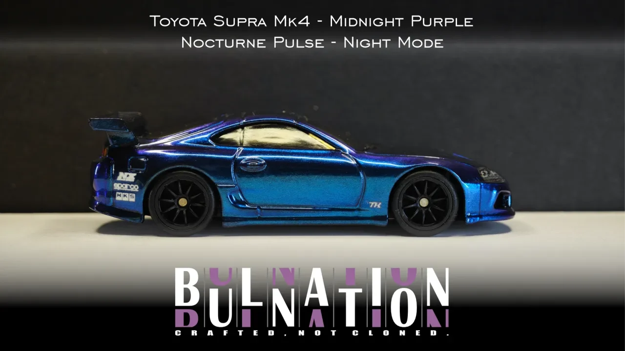 Toyota Supra MK4 - Midnight Purple - Nocturne Pulse - Night Mode