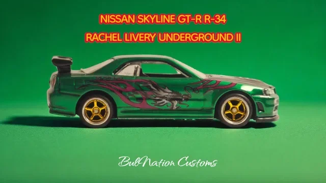 Nissan Skyline GT-R R34 -  Need for Speed Underground 2 - Rachel Livery