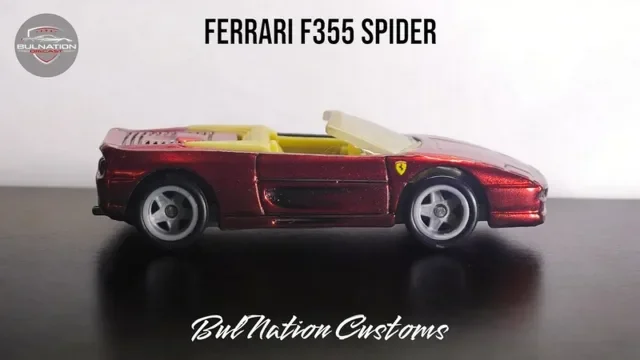 Ferrari F355 Spider - Red Chrome