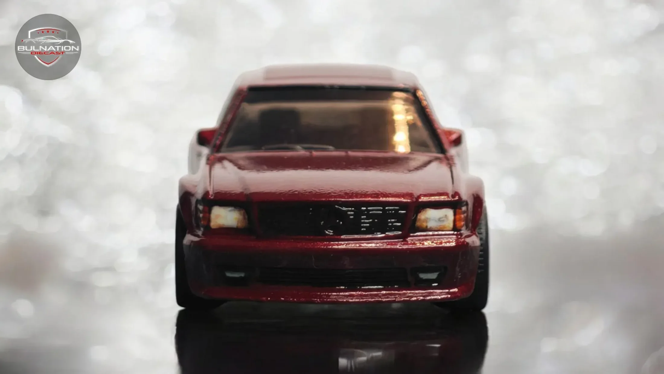 Mercesed-Benz 560SEC - Red Bordo — 3