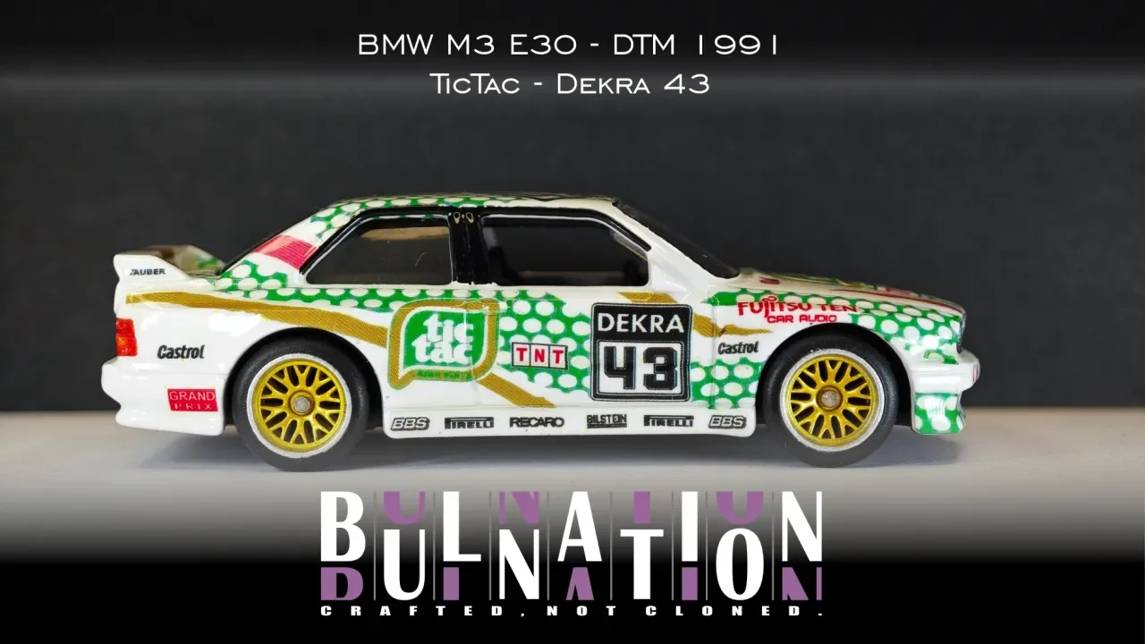 BMW M3 E30 - DTM 1991 TicTac - Dekra 43