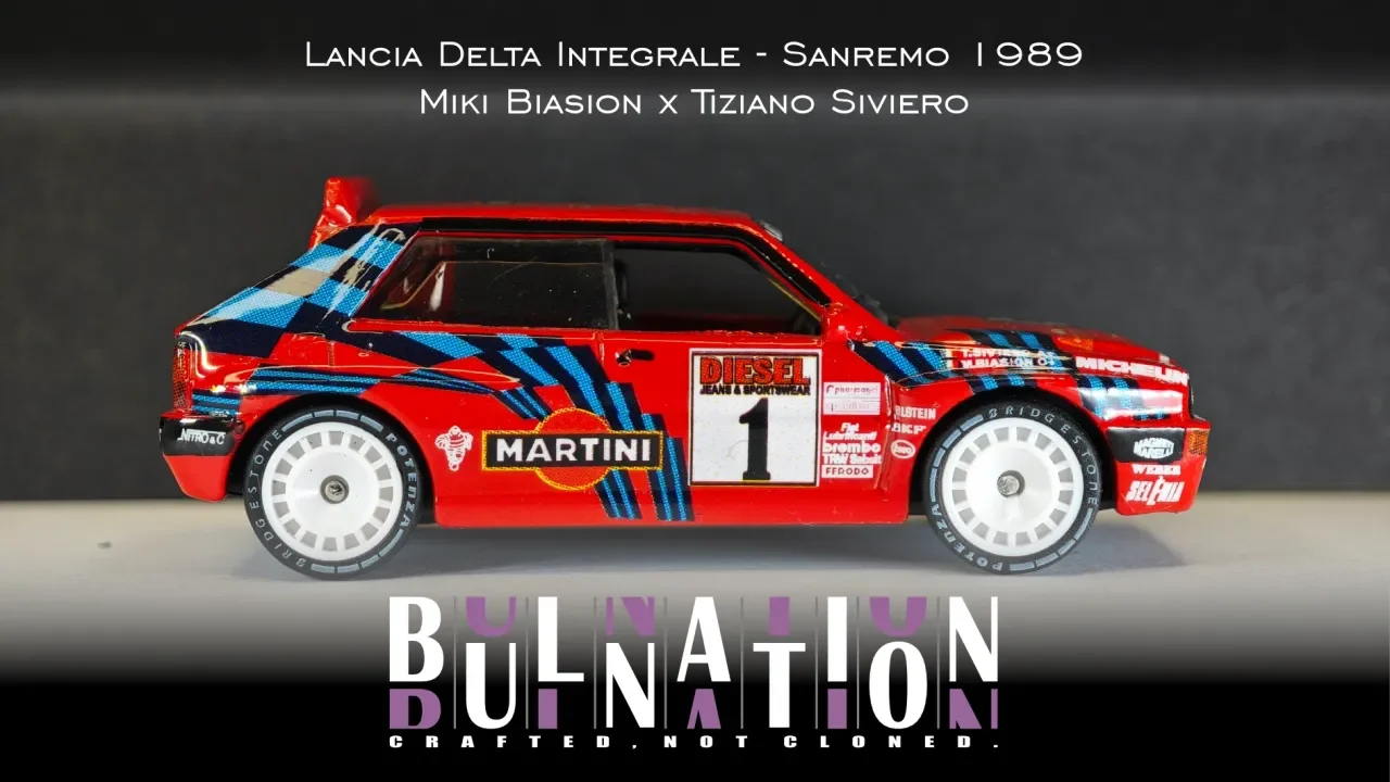 Lancia Delta Integrale - Sanremo 1989 - Miki Biasion x Tiziano Siviero