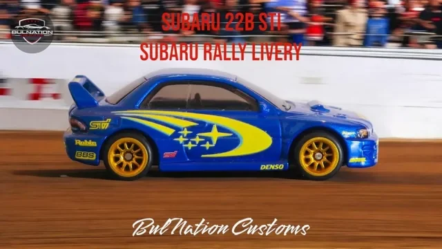 Subaru 22B Sti - Subaru Rally Livery