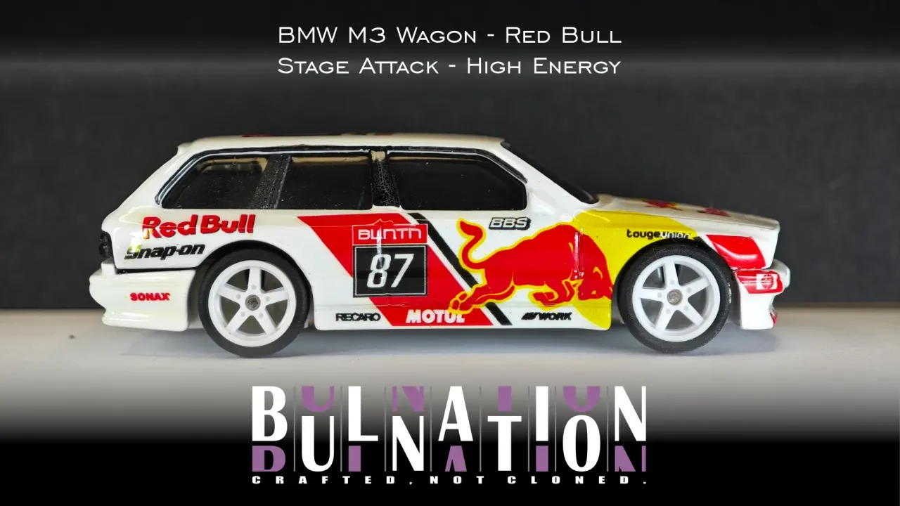 BMW M3 Wagon - Red Bull Stage Attack - High Energy