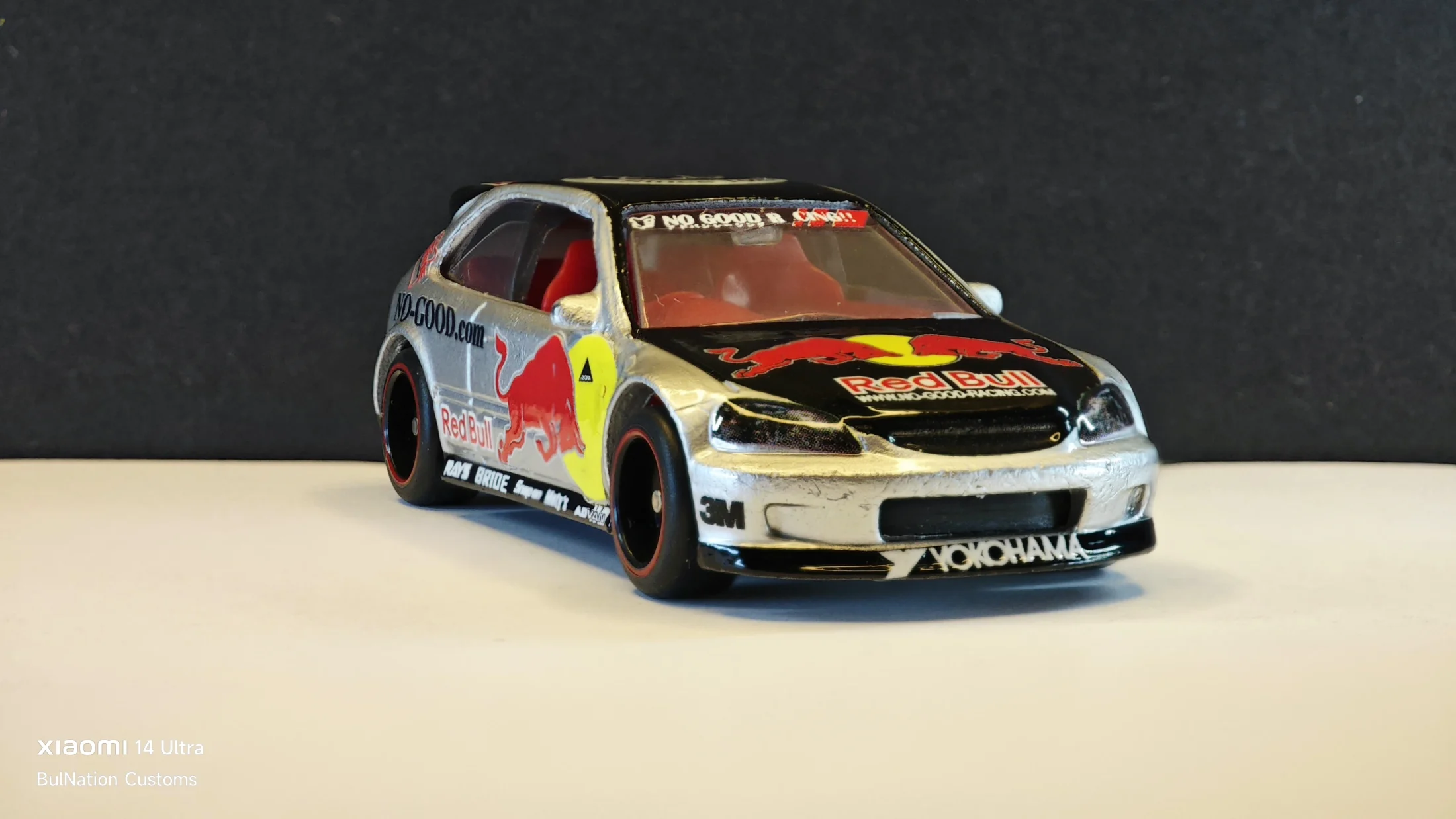 Honda Civic Type-R (Ek9) - Red Bull - Silver Fury - No Good Racing — 3