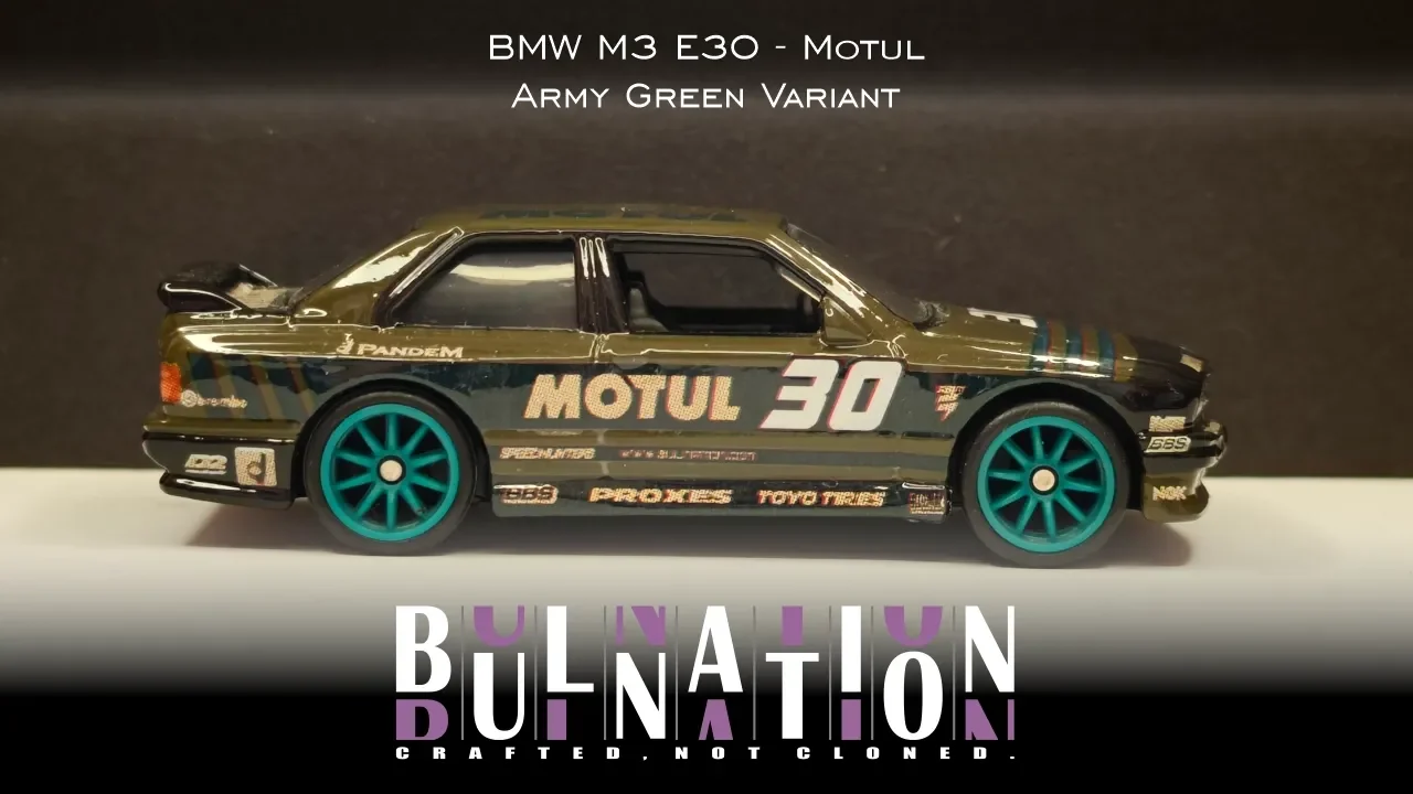 BMW M3 E30 - Motul - Army Green Variant