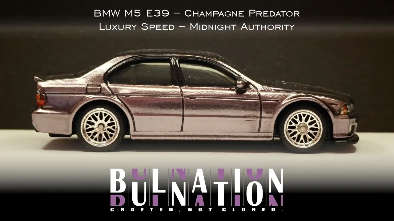 BMW M5 E39 – Champagne Predator - Luxury Speed – Midnight Authority