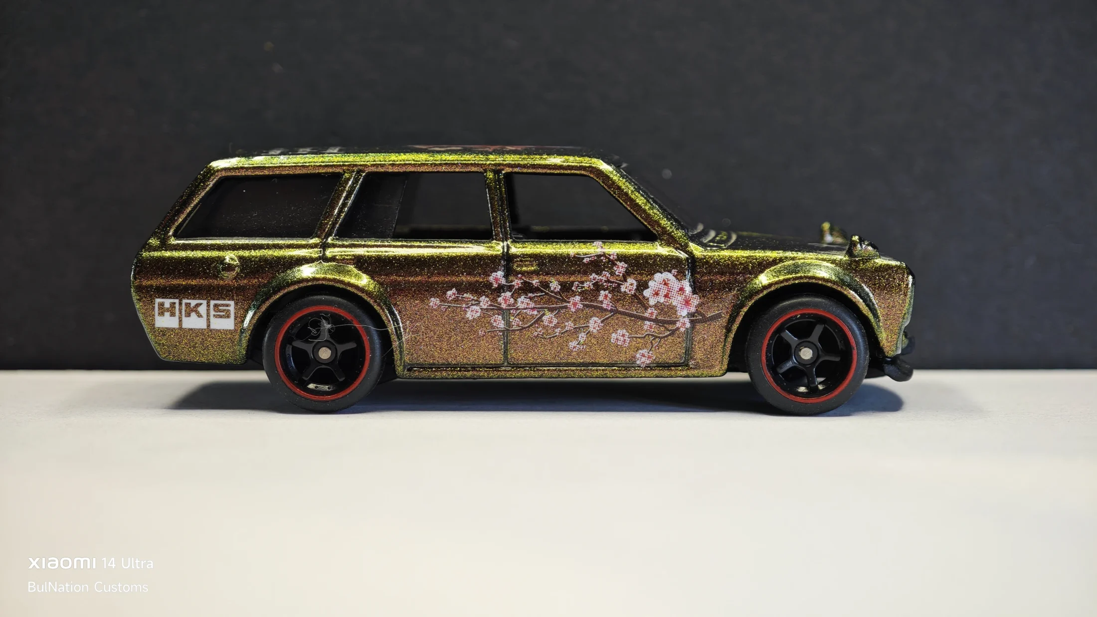 Datsun 510 Wagon - Sakura Gold - Golden Petal - Treet Bloom — 2