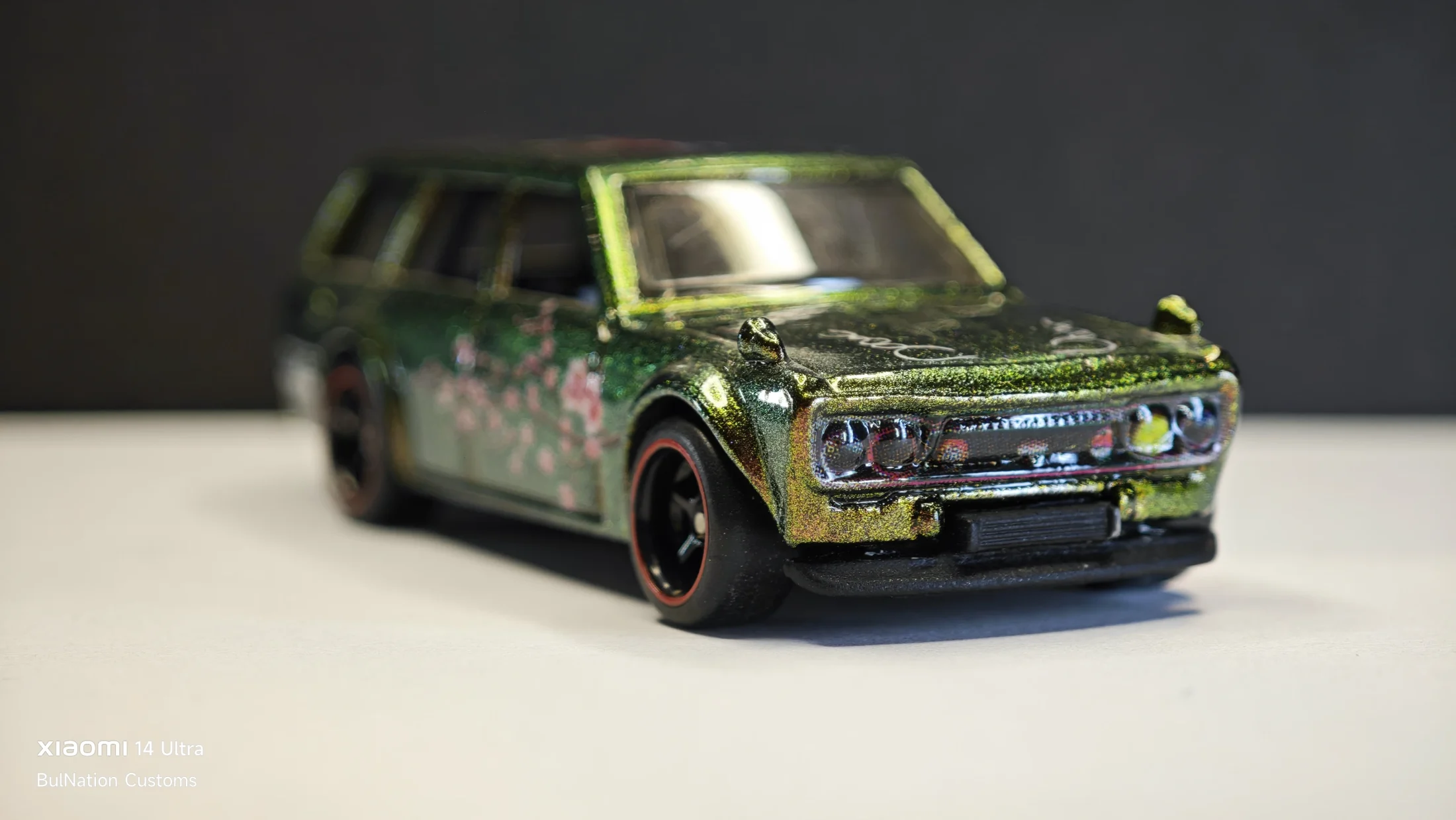 Datsun 510 Wagon - Sakura Gold - Golden Petal - Treet Bloom — 3