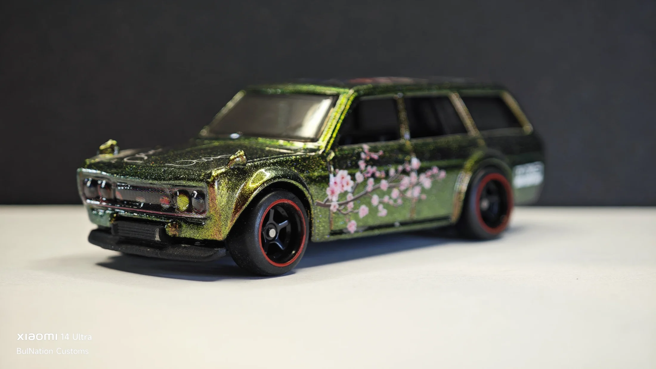 Datsun 510 Wagon - Sakura Gold - Golden Petal - Treet Bloom — 5
