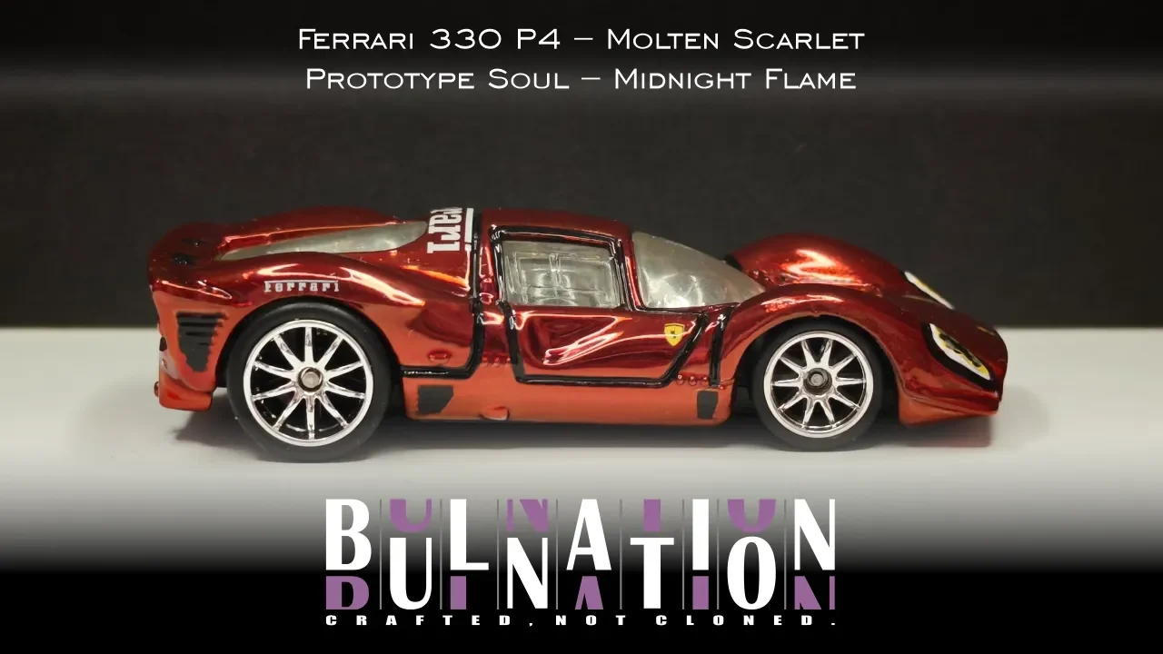 Ferrari 330 P4 - Molten Scarlet - Prototype Soul - Midnight Flame