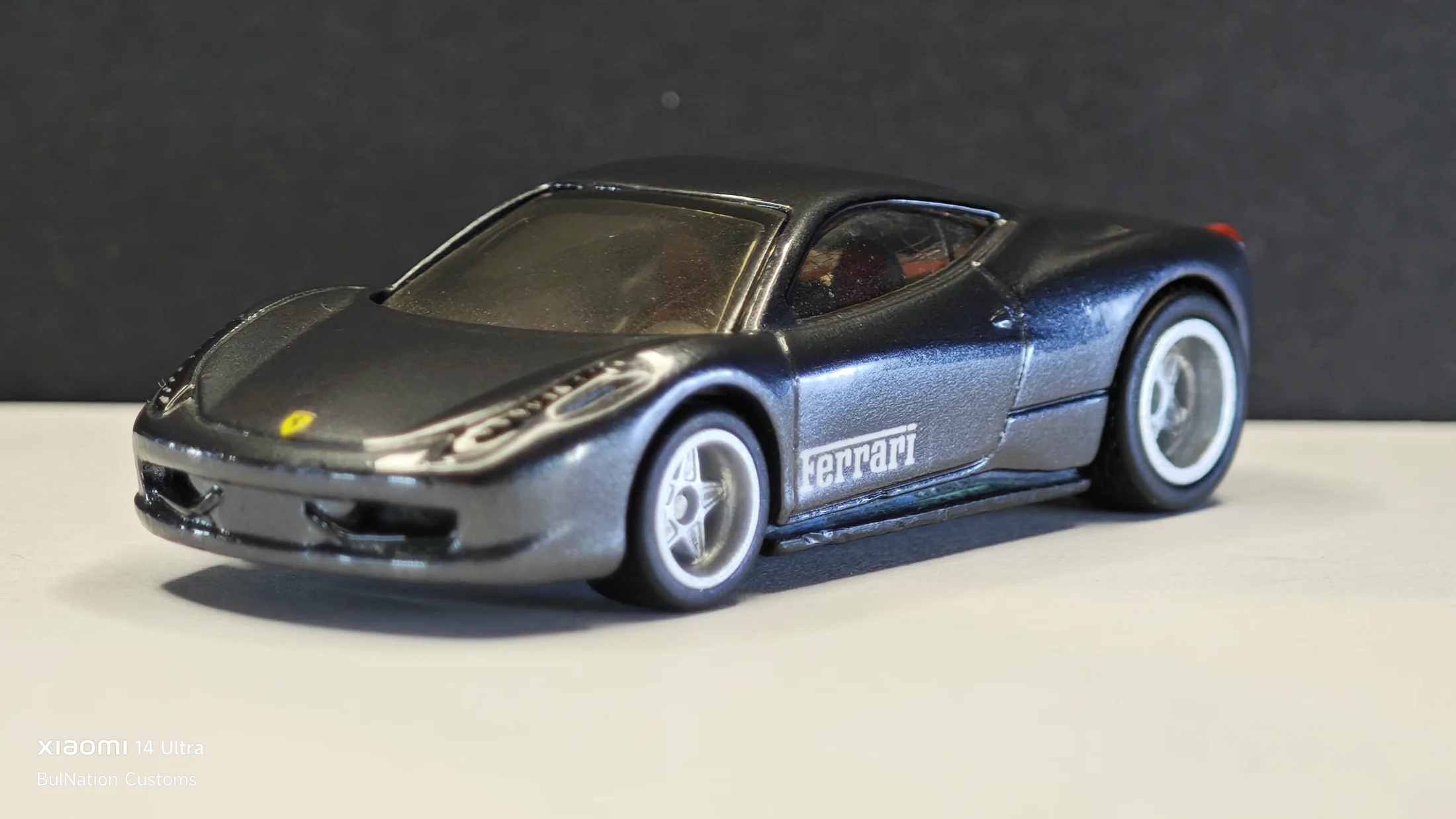 Ferrari 458 Italia – Grigio Phantom - Italian Ghost – Silver Precision — 5