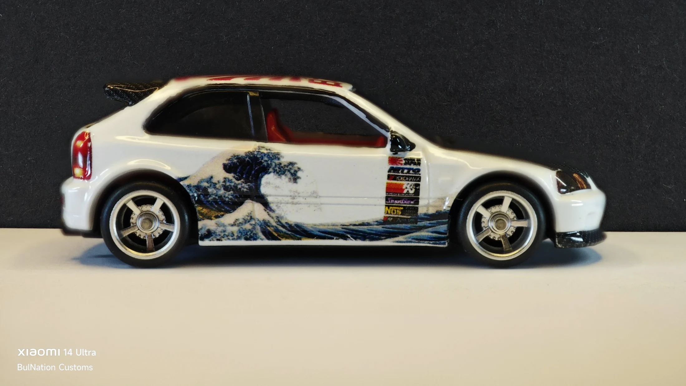 Honda Civic Type-R (Ek9) - JDM - The Great Wave off Kanagawa — 2