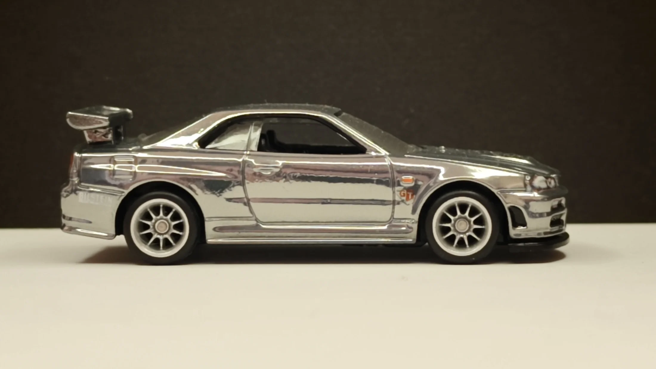 Nissan Skyline GT-R R34 – Chrome Phantom - Liquid Metal – Silent Velocity — 2