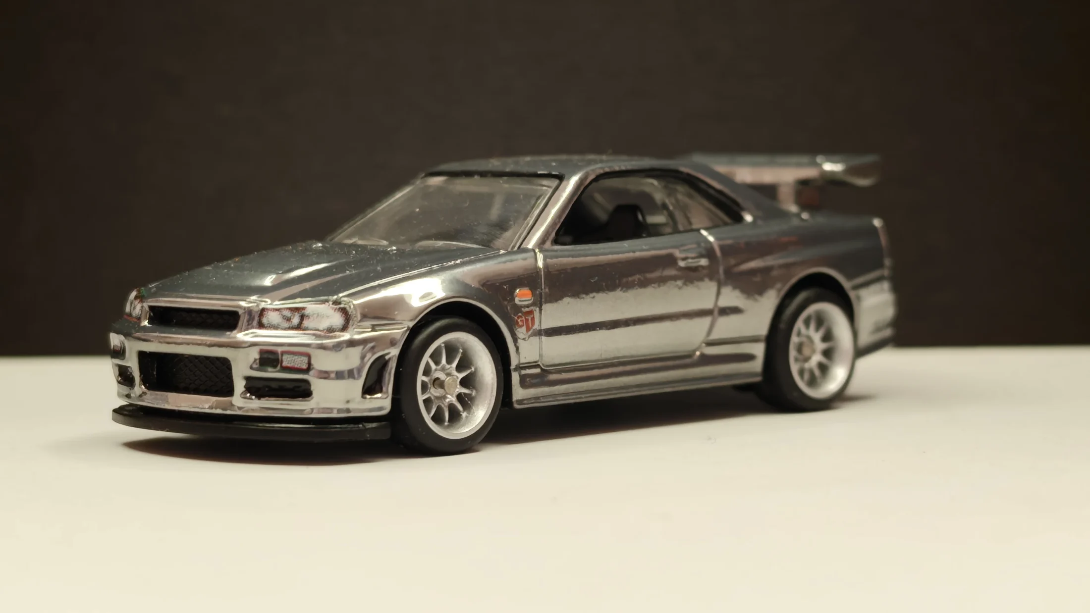 Nissan Skyline GT-R R34 – Chrome Phantom - Liquid Metal – Silent Velocity — 5