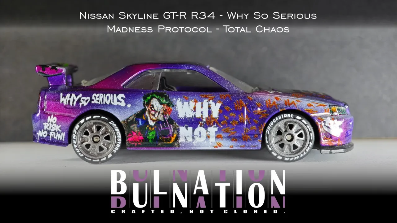 Nissan Skyline GT-R R34 - Why So Serious Madness Protocol - Total Chaos
