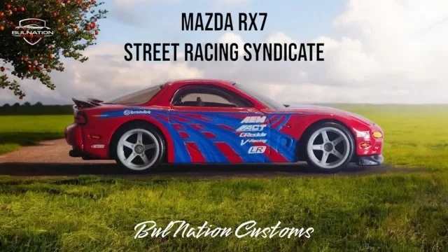 Mazda RX-7 - SRS Checkpoint car