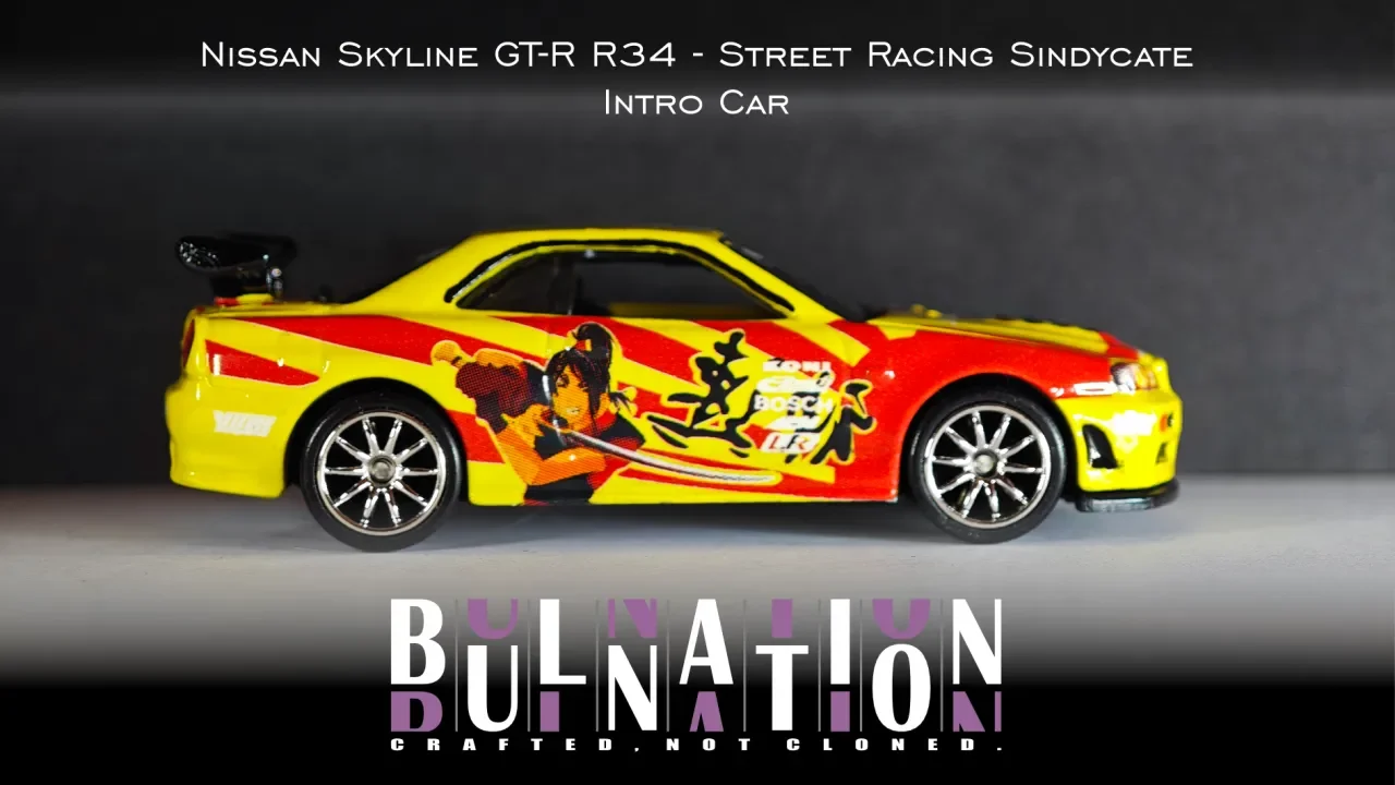 Nissan Skyline GT-R R34 - SRS - Intro Car