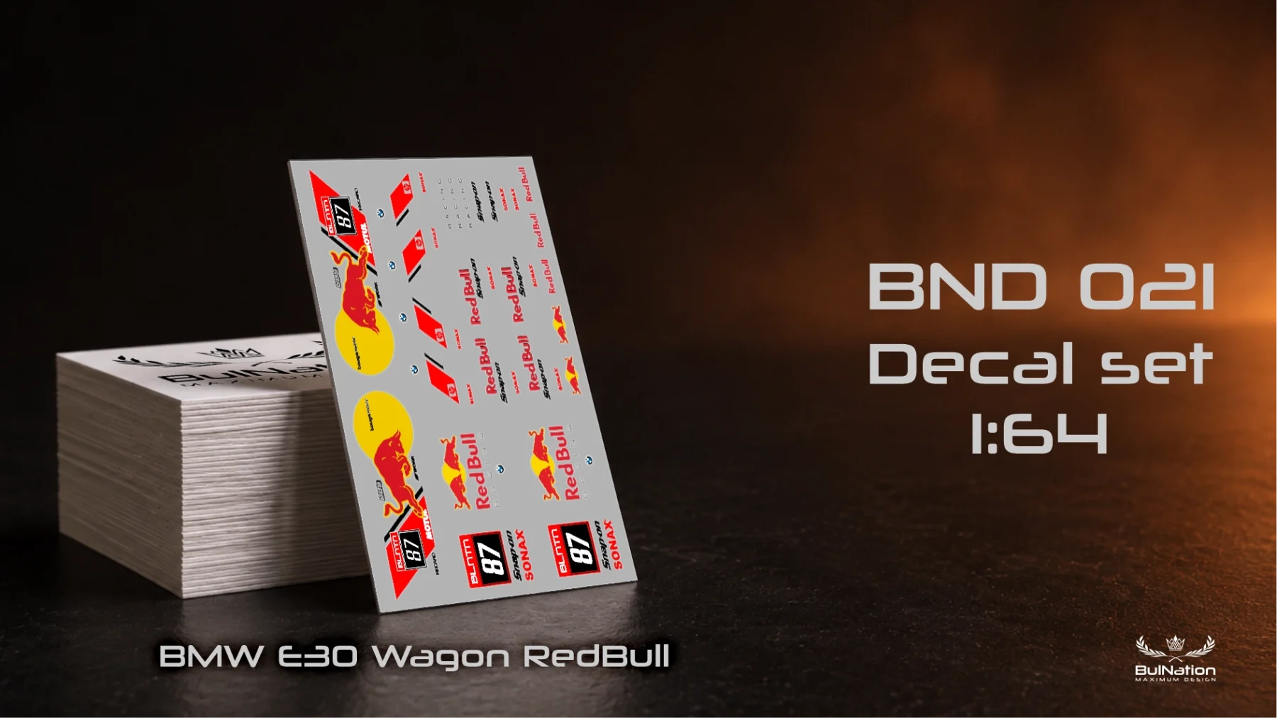 BMW E30 Wagon RedBull