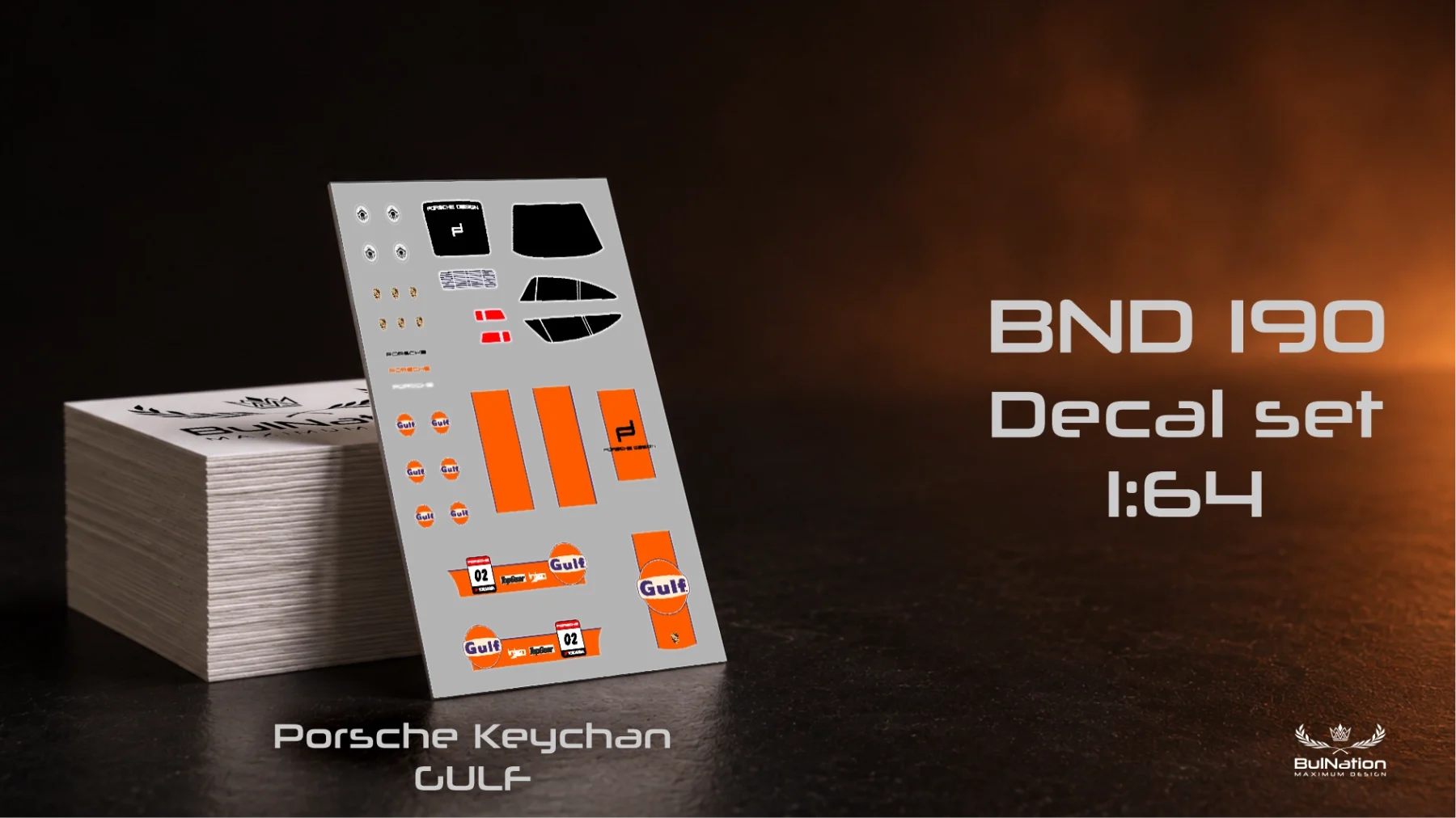 Porsche Keychan - GULF