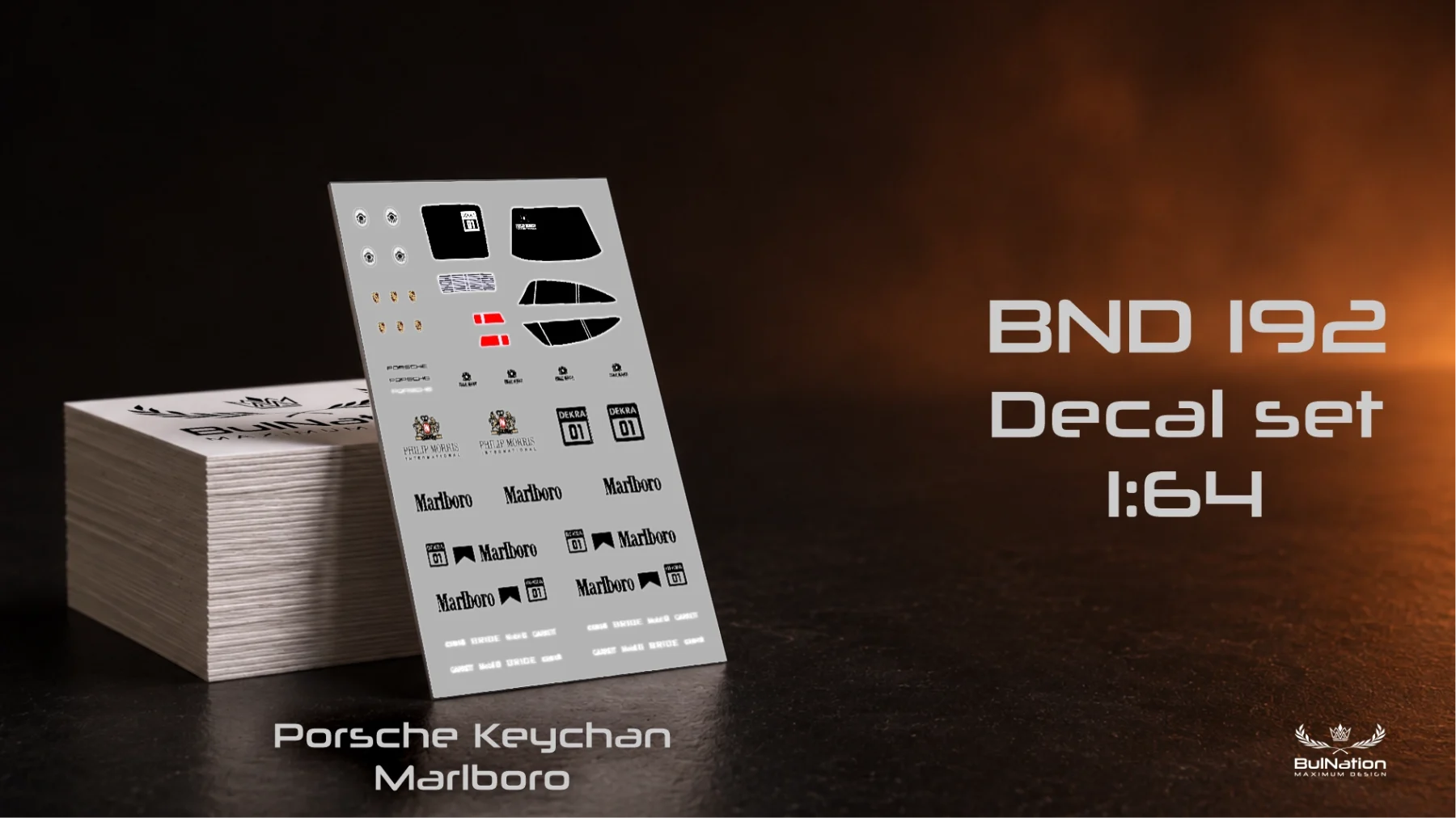 Porsche Keychan - Marlboro