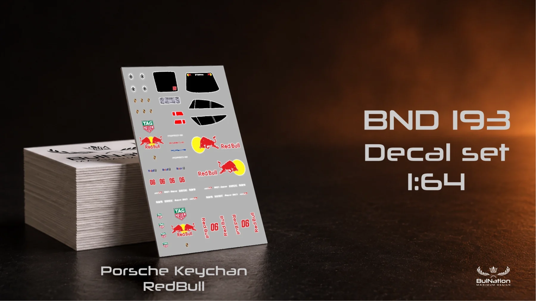 Porsche Keychan - RedBull