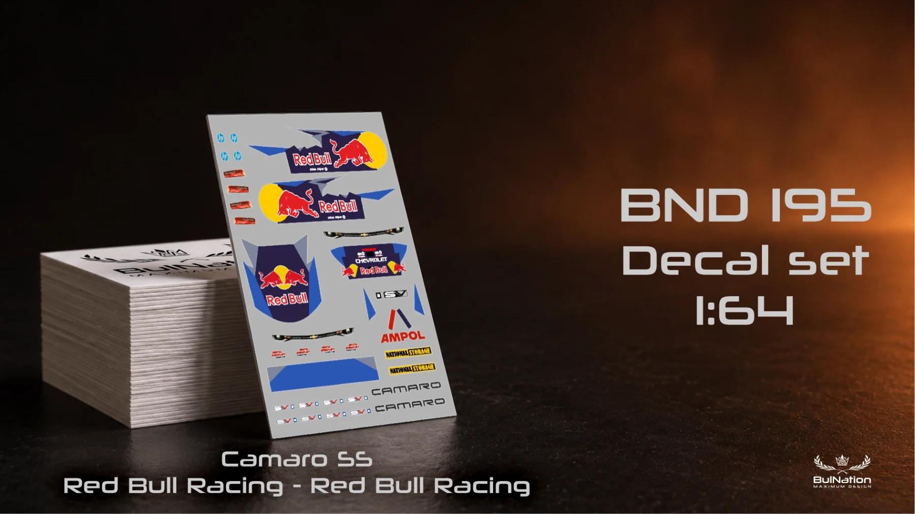 Red Bull Racing - Camaro SS - Red Bull Racing